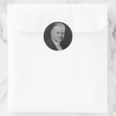 Herbert Hoover 31 Ronde Sticker (Tas)