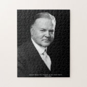 Herbert Hoover 31st President US Legpuzzel (Verticaal)
