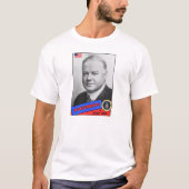 Herbert Hoover Baseball Kaart T-shirt (Voorkant)