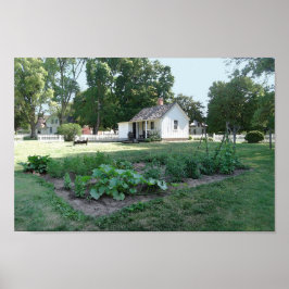 Herbert Hoover Birthplace Cottage, Iowa Poster