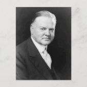 Herbert Hoover Briefkaart (Voorkant)