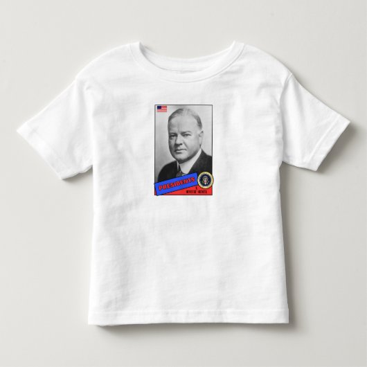 Herbert Hoover-honkaarten Kinder Shirts (Voorkant)