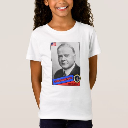 Herbert Hoover-honkaarten T-shirt (Voorkant)