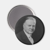 Herbert Hoover Magneet (Voorkant / Achterkant)