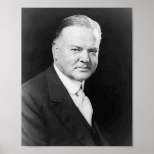 Herbert Hoover Poster (Voorkant)