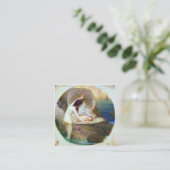 Herbert James Draper - A Water Baby 1900 Vierkante Visitekaartje (Staand voorkant)