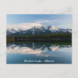 Herbert Lake, Alberta, Canada briefkaart