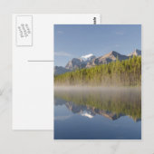 Herbert Lake bij Icefields Parkway Alberta Canada Briefkaart (Voorkant / Achterkant)