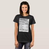 Herbert Nutrition Informatie Probleem oplossen Har T-shirt (Voorkant volledig)