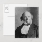 Herbert Spencer Briefkaart (Voorkant / Achterkant)