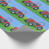 Herbert the Tractor Cadeaupapier (Hoek)