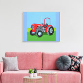Herbert the Tractor Canvas Afdruk (Insitu (Woonkamer))