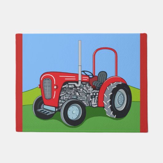 Herbert the Tractor Deurmat (Voorkant)