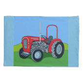 Herbert the Tractor Kussensloop (Achterkant)