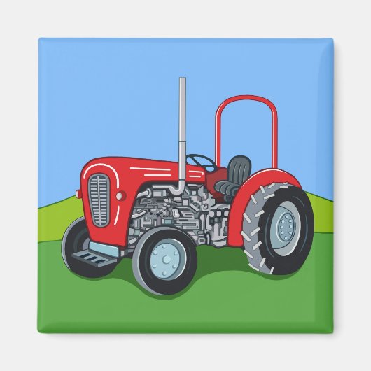 Herbert the Tractor Magneet (Voorkant)