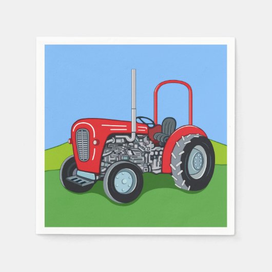 Herbert the Tractor Servet (Voorkant)