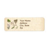 Herbes de Provence-Adresetiketten Etiket (Voorkant)