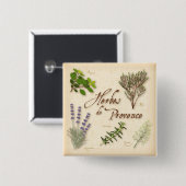 Herbes de Provence Button (Voorkant /achterkant)