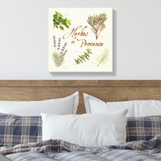 Herbes de Provence Canvas Art (Insitu (Slaapkamer))