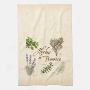 Herbes de Provence Kitchen Towel Theedoek