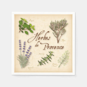 Herbes de Provence Napkins Servetten