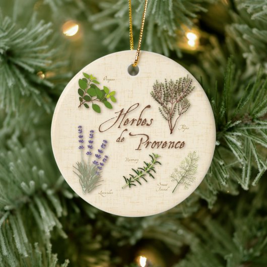Herbes de Provence Ornament (Boom)