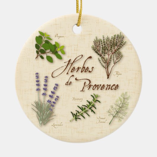 Herbes de Provence Ornament (Voorkant)