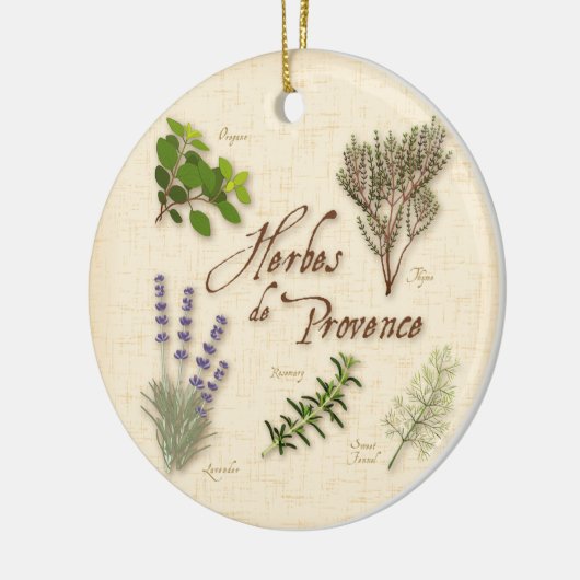 Herbes de Provence Ornament (Links)