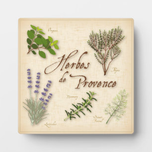 Herbes de Provence Plaque Fotoplaat