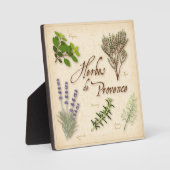 Herbes de Provence Plaque Fotoplaat (Voorkant)