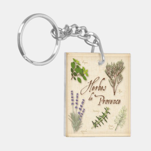 Herbes de Provence Sleutelhanger (Voorkant Links)