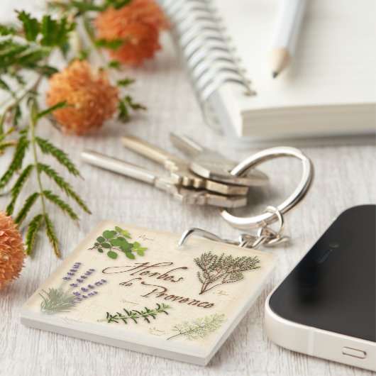 Herbes de Provence Sleutelhanger (Voorkant Rechts)