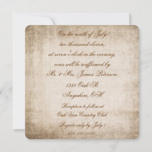 Herbevestiging van stemmen kaart (Achterkant)