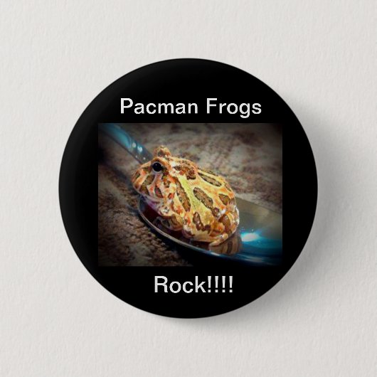 Herbie Baby Pacman Frog Button (Voorkant)