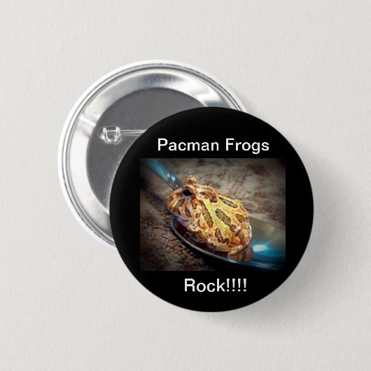 Herbie Baby Pacman Frog Button (Voorkant /achterkant)