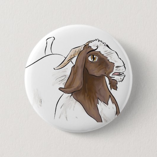 Herbie Boer Pin Ronde Button 5,7 Cm (Voorkant)