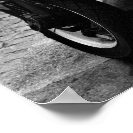 Herbie-Scooter Poster (Hoek)