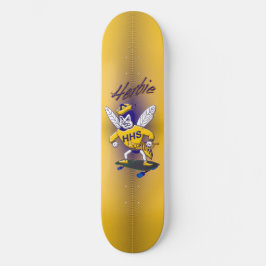 Herbie Skateboards met zijn Trumpet