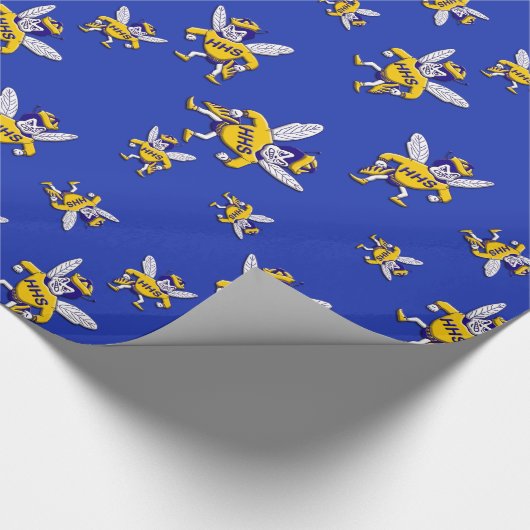 Herbie the Hornet Wrapping Paper Cadeaupapier (Hoek)