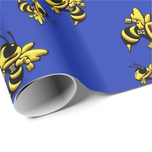Herbie the Hornet Wrapping Paper Cadeaupapier (Rol Hoek)
