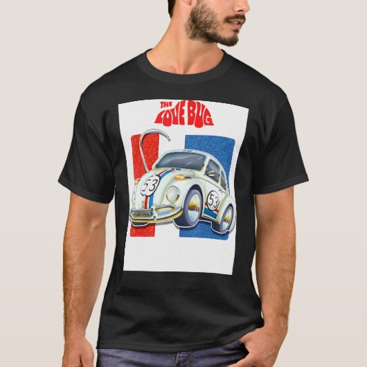 Herbies T-shirt Love Bug (Voorkant)