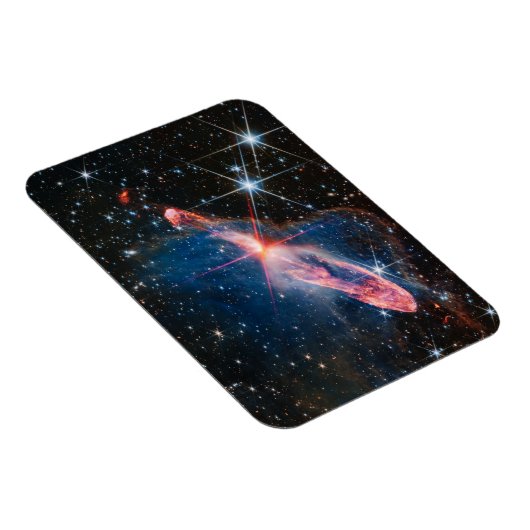 Herbig-Haro 46/47 James Webb Space Telescope Afbee Magneet (Rechterzijde)
