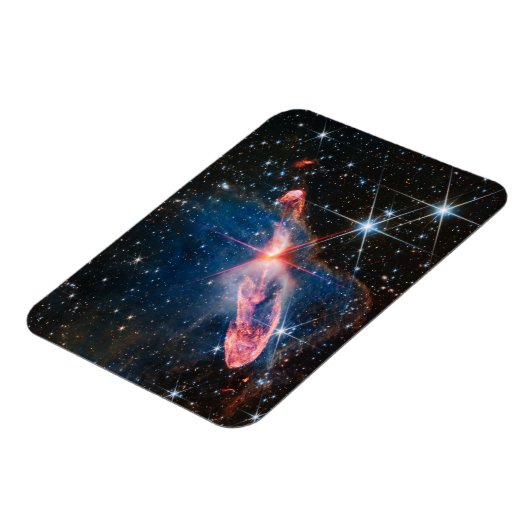 Herbig-Haro 46/47 James Webb Space Telescope Afbee Magneet (Linkerzijde)