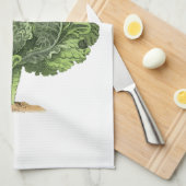 Herbivoor Kale Vegan Vegetarisch Theedoek (Quarter Fold)