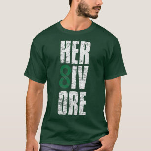 HERBIVORE Forever Vegan Vegetarian Plant Insp T-shirt