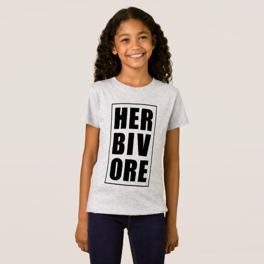 Herbivore | Plant Eater T-shirt (Voorkant volledig)