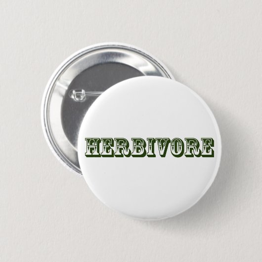 herbivore ronde button 5,7 cm (Voorkant /achterkant)