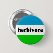 herbivore ronde button 5,7 cm (Voorkant /achterkant)