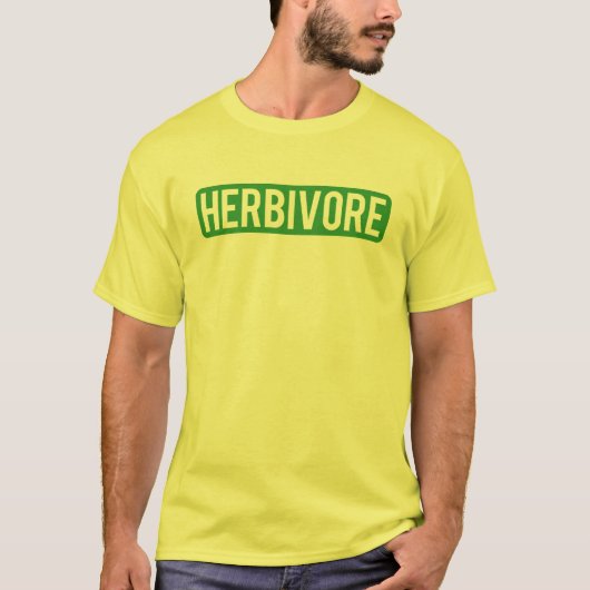 Herbivore T-shirt (Voorkant)