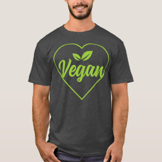 Herbivore Vegan Heart Veget, gebaseerd op storend  T-shirt